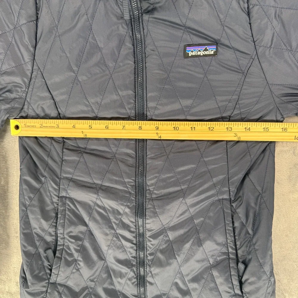 Patagonia Quilted Puffer Jacket‎ Kids L 12 Years Navy Blue Insulated